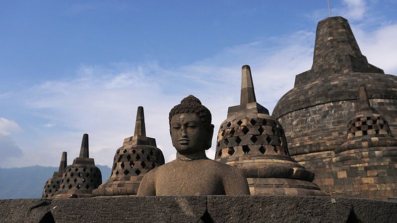 Tempat wisata Candi Borobudur - Bagian Candi