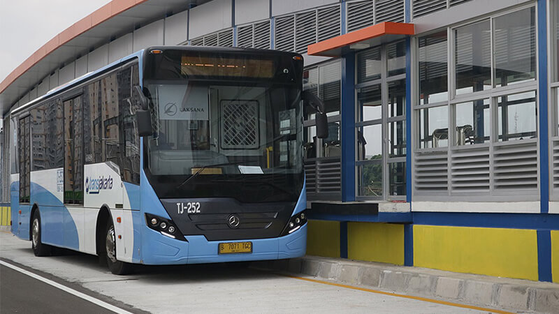 Wisata Jakarta - Bus Transjakarta