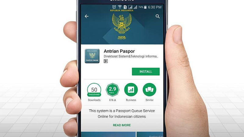Antrian Paspor - Aplikasi Reservasi Nomor Antrian Online