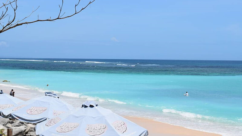 Pantai Pandawa Bali - Pemandangan laut