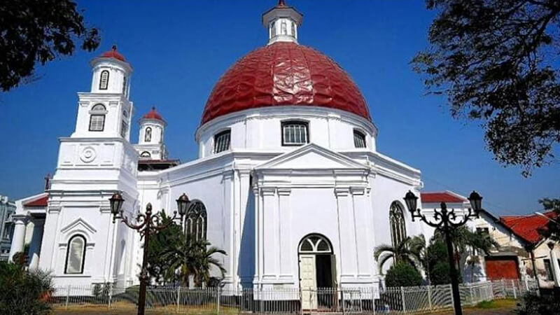 Wisata Kota Lama Semarang - Gereja Blenduk